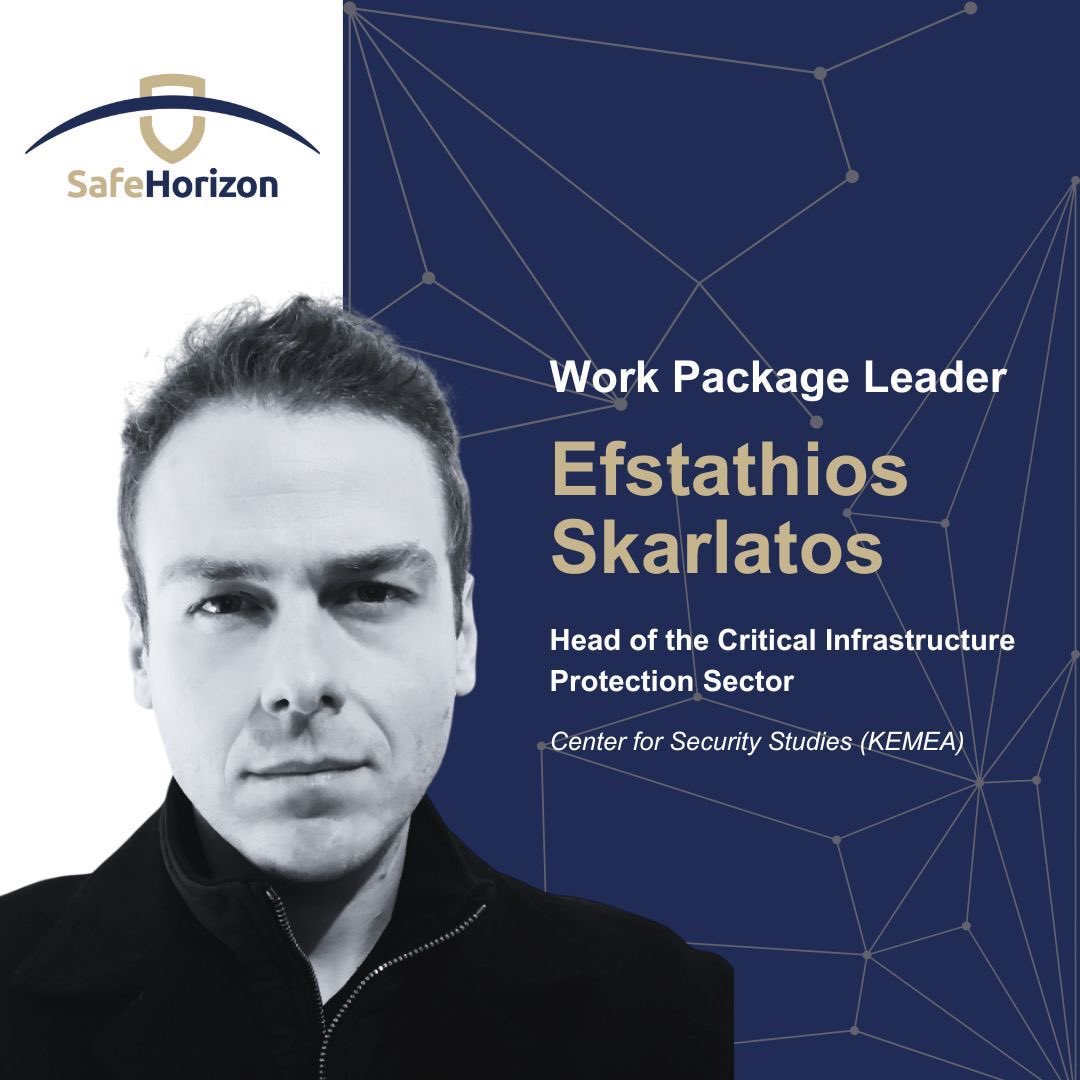 SafeHorizon Project EU (@safehorizon_eu) on Twitter photo Meet Efstathios Skarlatos, <a href="/safehorizon_eu/">SafeHorizon Project EU</a> Work Package Leader and Head of Critical Infrastructure at <a href="/Centerforsecur1/">ΚΕΜΕΑ - Center for security studies</a>, with 14+ years of R&D experience.
#EUProjects #HorizonEurope #SafeHorizonProjectEU Meet Efstathios Skarlatos, <a href="/safehorizon_eu/">SafeHorizon Project EU</a> Work Package Leader and Head of Critical Infrastructure at <a href="/Centerforsecur1/">ΚΕΜΕΑ - Center for security studies</a>, with 14+ years of R&D experience.
#EUProjects #HorizonEurope #SafeHorizonProjectEU