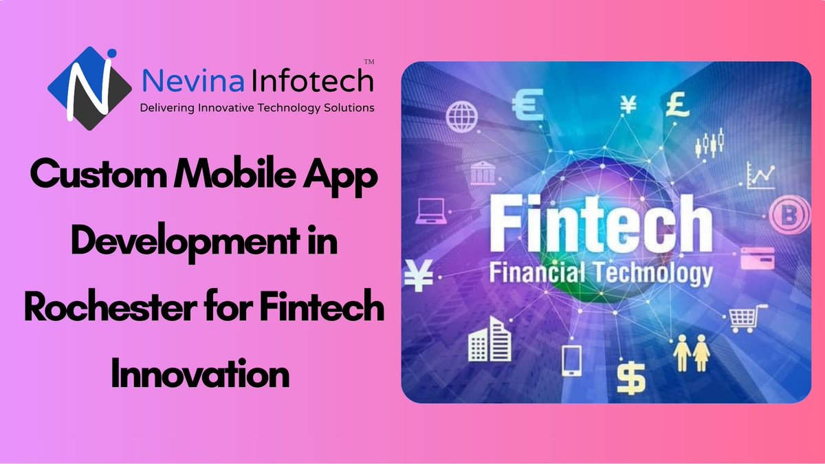 nevina_infotech's tweet image. Fintech in Rochester is exploding, but outdated apps can’t keep up.
We build custom mobile solutions tailored for finance innovation.
🔒 Secure | ⚡ Fast | 💸 Scalable
tinyurl.com/custom-mobile-…
#FintechApps #RochesterTech #MobileDev #FinanceInnovation #AppDevelopment