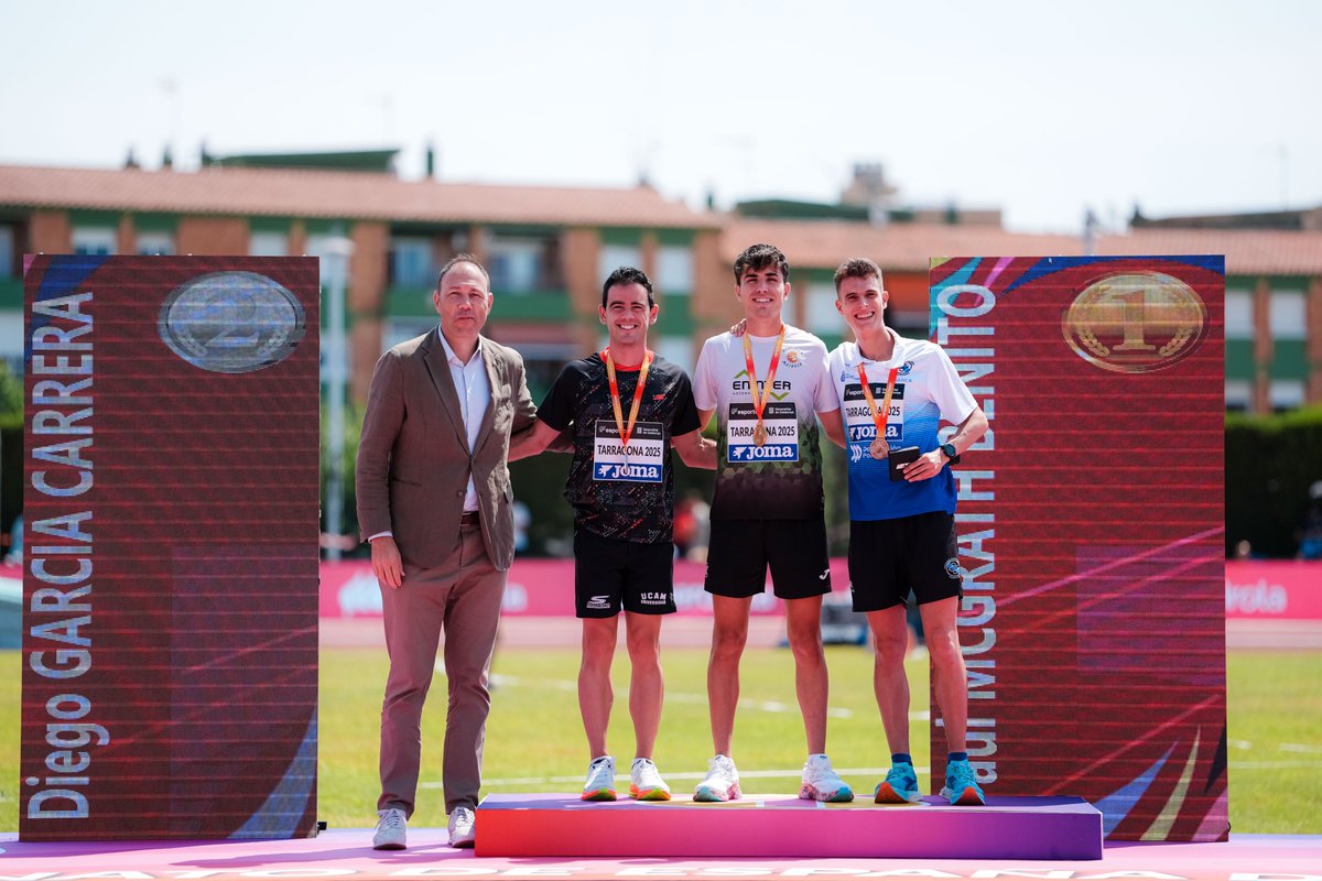 atletismoRFEA's tweet image. Podio 10000 m marcha 🚹 #ceatletismo

🥇@PaulMcGrathinho 38:49.76 MP (Líder 🇪🇸 del año)
🥈@DiegoGCarrera 39:24.69
🥉@danichada 39:38.75

ENHORABUENA 👏👏👏

📺 @rtveplay @teledeporte
📺 Multiview/Concursos bit.ly/45cM0td
📊 bit.ly/3Jdlit9
📸…