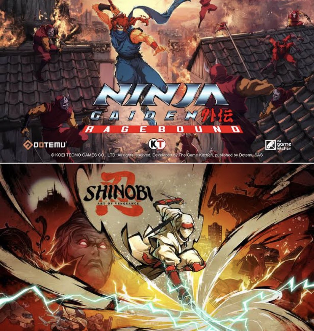 Is this the year of the ninja? A new Ninja Gaiden AND Shinobi game within weeks of each other? Yes please!