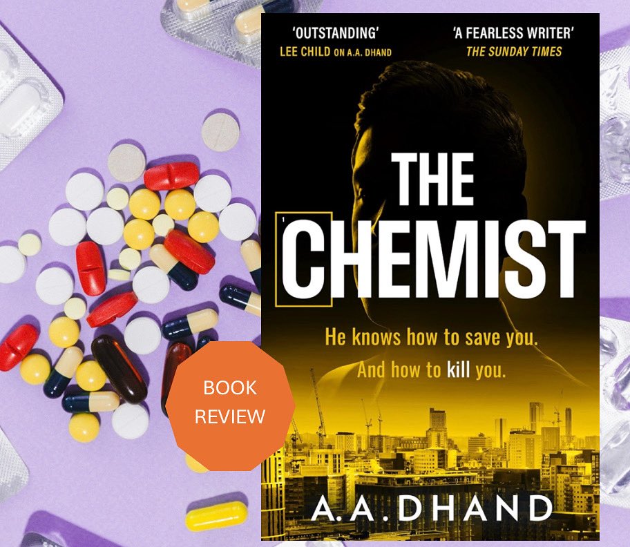 What a book to start the new month…

📕The Chemist by A A Dhand 📕

A taut, fast paced plot follows the local community pharmacist, Idris Khan, as he attempts to keep himself &amp; those he cares for alive.

Review tinyurl.com/24fpwwu3

<a href="/aadhand/">A.A.Dhand</a> #BookTwitter #TheChemist