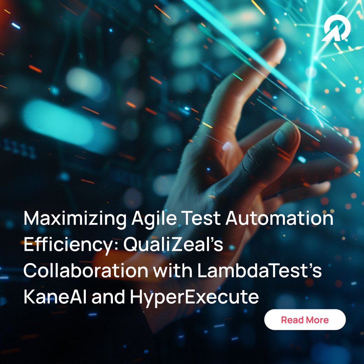 quali_zeal's tweet image. ⚡ Agile testing just got a major upgrade!

We’ve partnered with @lambdatesting to integrate KaneAI + HyperExecute into our automation stack.

Read the blog: qualizeal.com/maximizing-agi… 

#AgileTesting #TestAutomation #CI_CD #LambdaTest #QualiZeal #KaneAI #HyperExecute #GenAIinQA