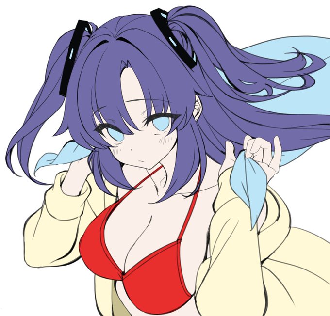 少し見栄を張った水着ユウカwip
#ブルアカ 