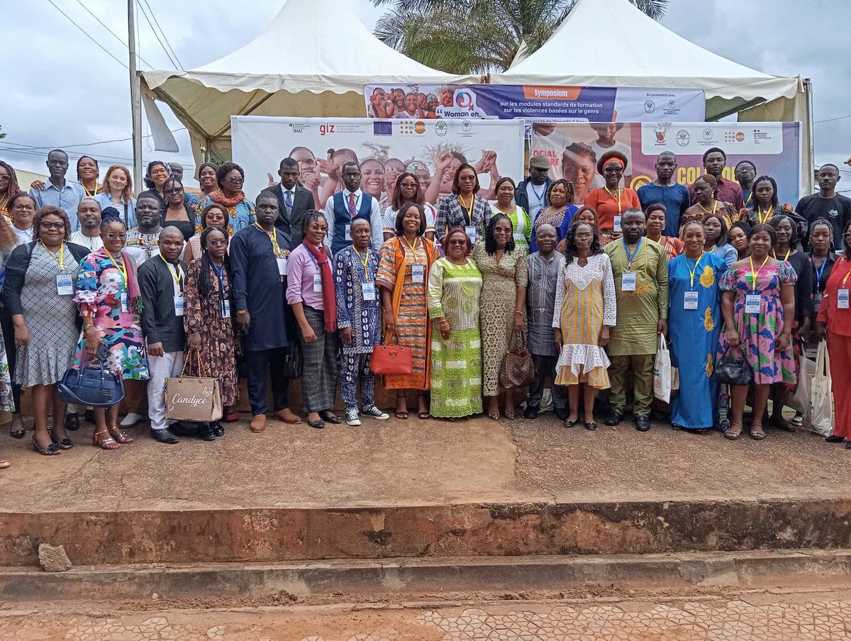 UNFPACameroon's tweet image. Leveraging its #feminist &amp;amp; #GenderTransformative project “Women Eh Wuna Place Deh” funded by @UEauCameroun, @BMZ_Bund, @giz_gmbh in 🇨🇲 NW/SW regions, @UNFPACameroon joined @Uy2Soa/LRGD, in organizing a colloquium on #gender &amp;amp; #social_protection on July 24–25, 2025. In Yde.