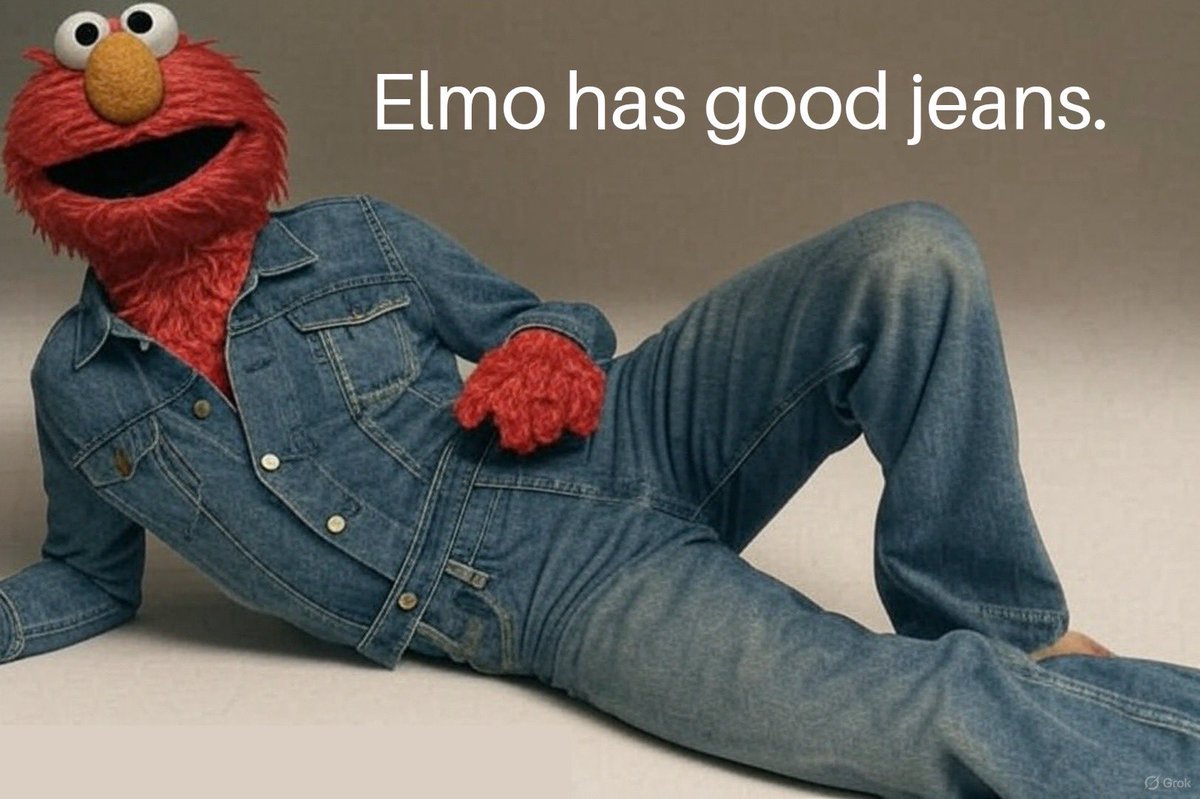 He’s got those Hairyan nation jeans.