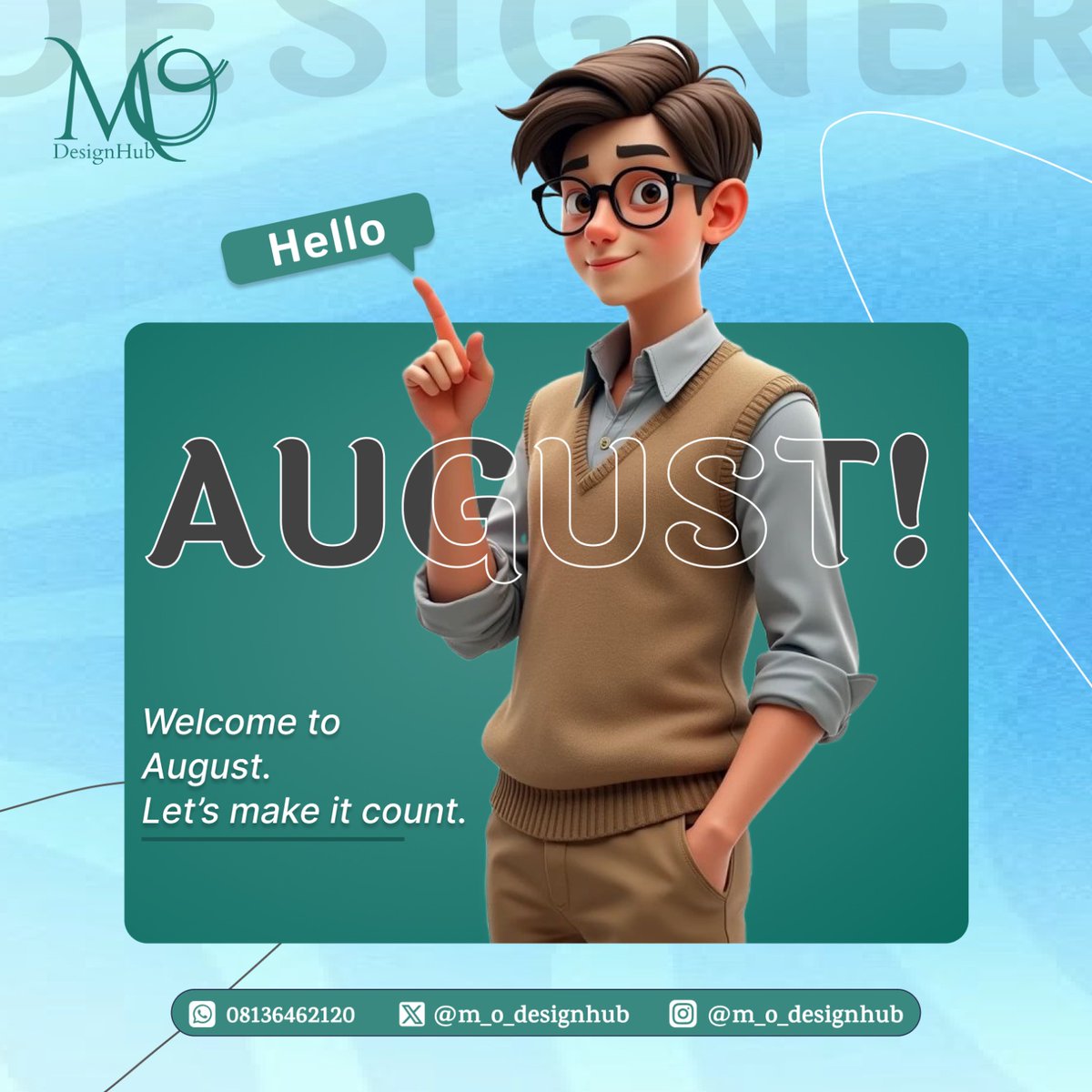 m_o_designhub's tweet image. Happy New Month 🎨