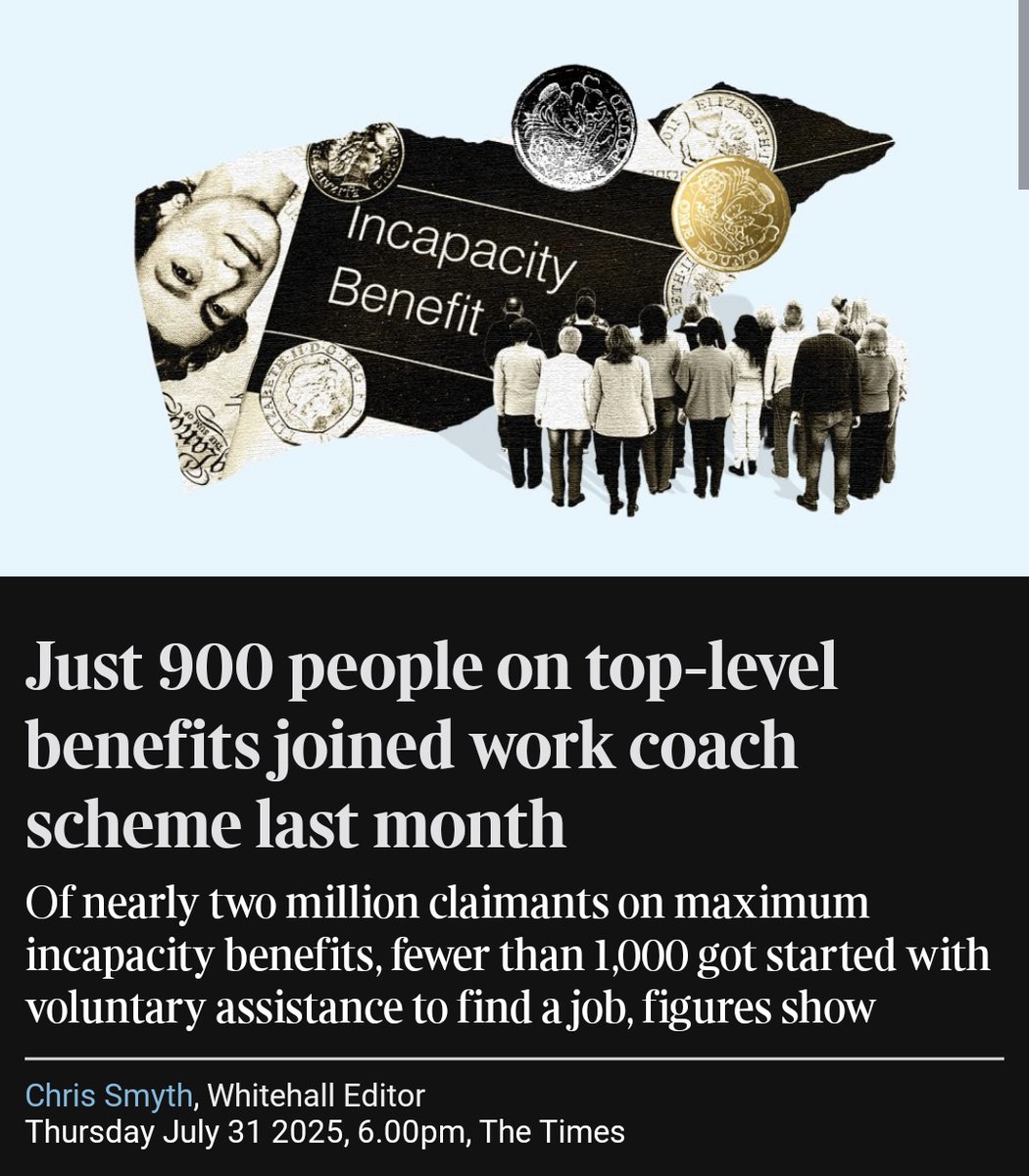 Labour’s failure to reform welfare is leaving millions on benefits with no work requirements at all. 

These new figures I’ve obtained from the DWP show hardly any of these people are taking up voluntary work coach support.

And Labour’s decision to scrap my reforms will leave