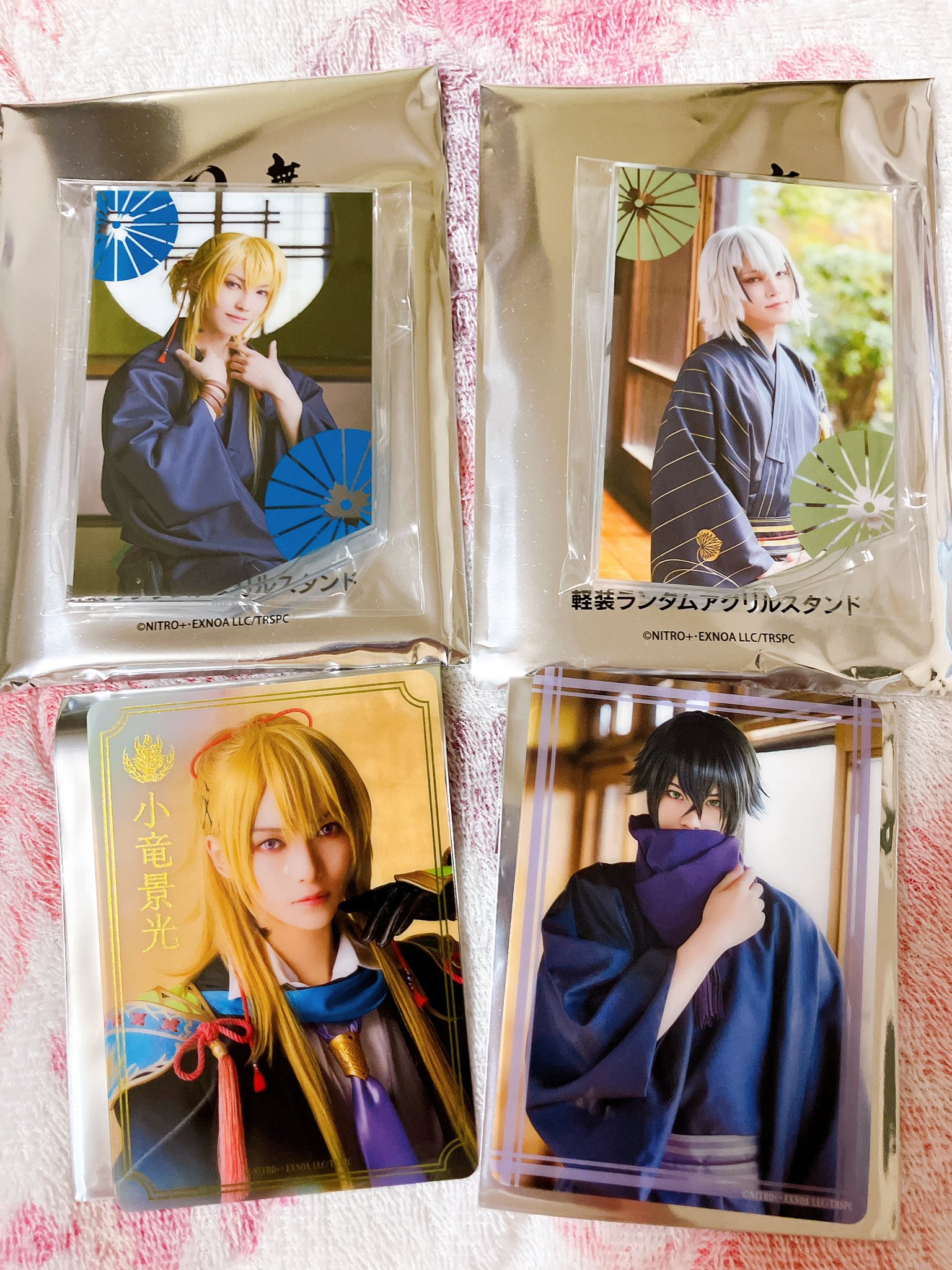 舞台刀剣乱舞 士伝 たちポシェット ランブロ クリアカード アクスタ 詰め合わせ 猫氏♀ on X: 
