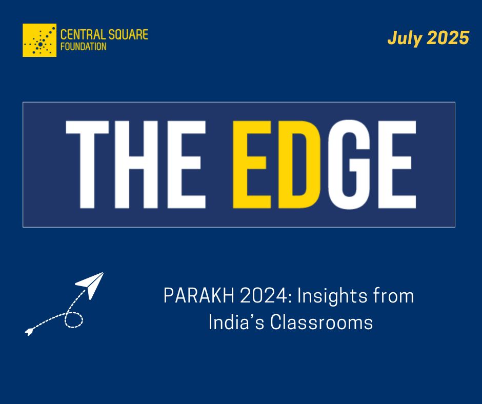 📊 The <a href="/parakh_ncert/">Parakh-NCERT</a> Rashtriya Sarvekshan 2024 offers one of the most comprehensive snapshots of how India’s children are learning - covering 20L+ students across 74K+ schools.

In the latest edition of #TheEDge, we decode state-wise trends &amp; talk to Dr. <a href="/akashikaul/">Akashi</a> on the role