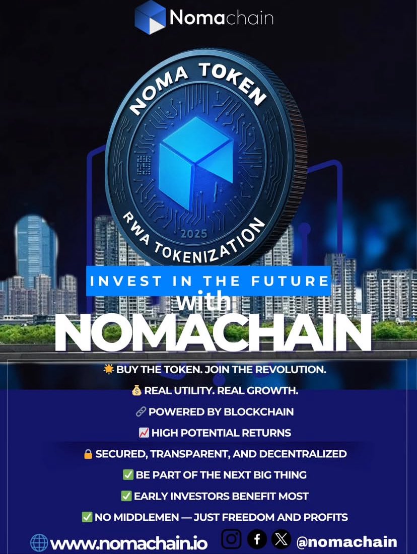 SmartDeFi.com nomachain.io
smartdefi is a diamond, examine it and discover it, it is easy to use, this new technology will give you jewellery, don't miss it.#Binance   #ElonMusk #BNB  #noma <a href="/NOMAToken_/">Noma Token</a> <a href="/nomachain/">nomachain</a>