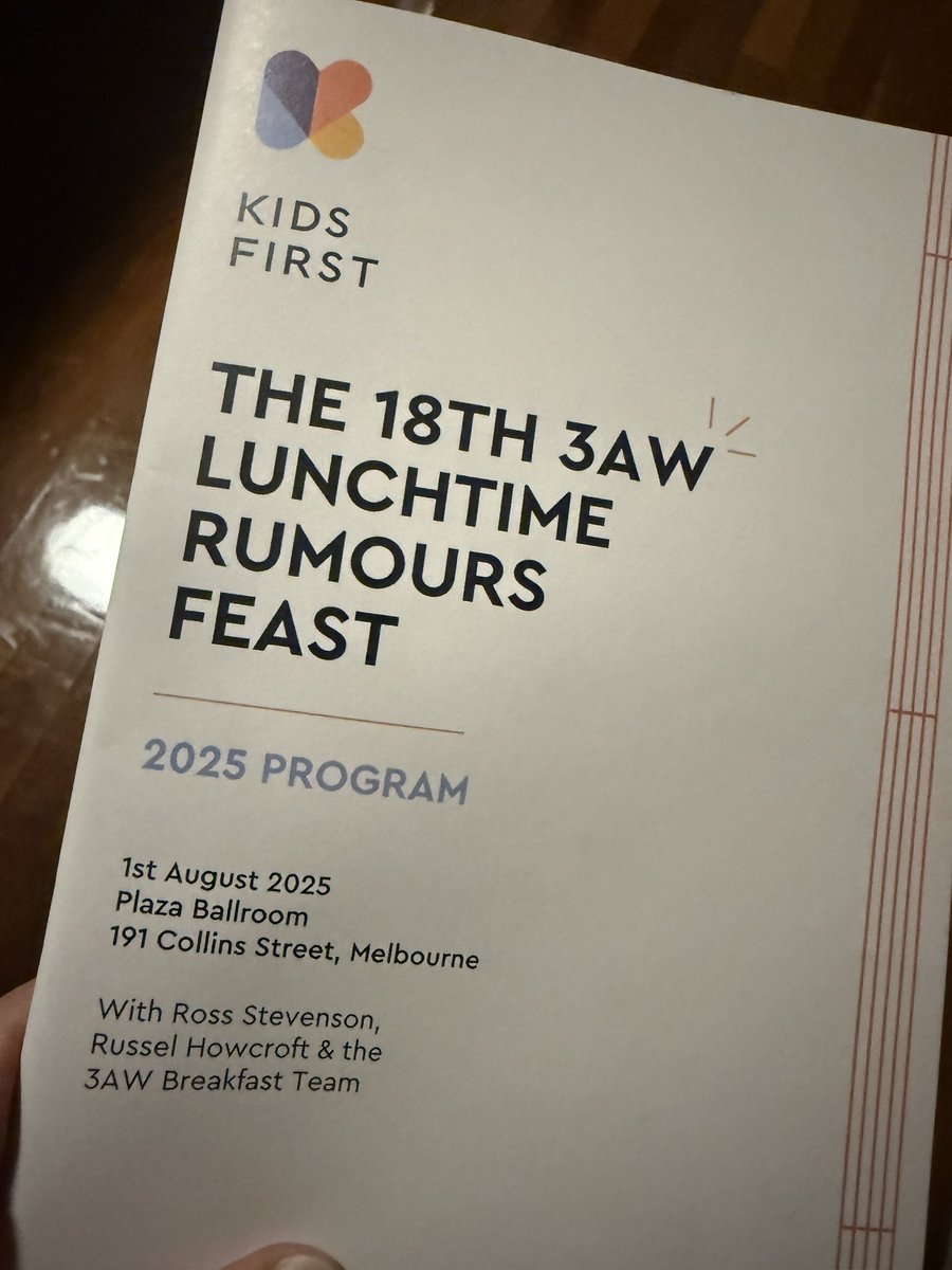 Anthony Carbines MP (@acarbinesmp) on Twitter photo Every child should be safe, seen & supported. The <a href="/3AW693/">3AW Melbourne</a> Lunchtime Rumours Feast has raised over $2.6mil for <a href="/kidsfirstaus/">Kids First Australia</a> … it’s the lunch that changes lives. Doing amazing work in West Heidelberg - my electorate. Great to have support from Russell Morris. (Mum a BIG fan) Every child should be safe, seen & supported. The <a href="/3AW693/">3AW Melbourne</a> Lunchtime Rumours Feast has raised over $2.6mil for <a href="/kidsfirstaus/">Kids First Australia</a> … it’s the lunch that changes lives. Doing amazing work in West Heidelberg - my electorate. Great to have support from Russell Morris. (Mum a BIG fan)