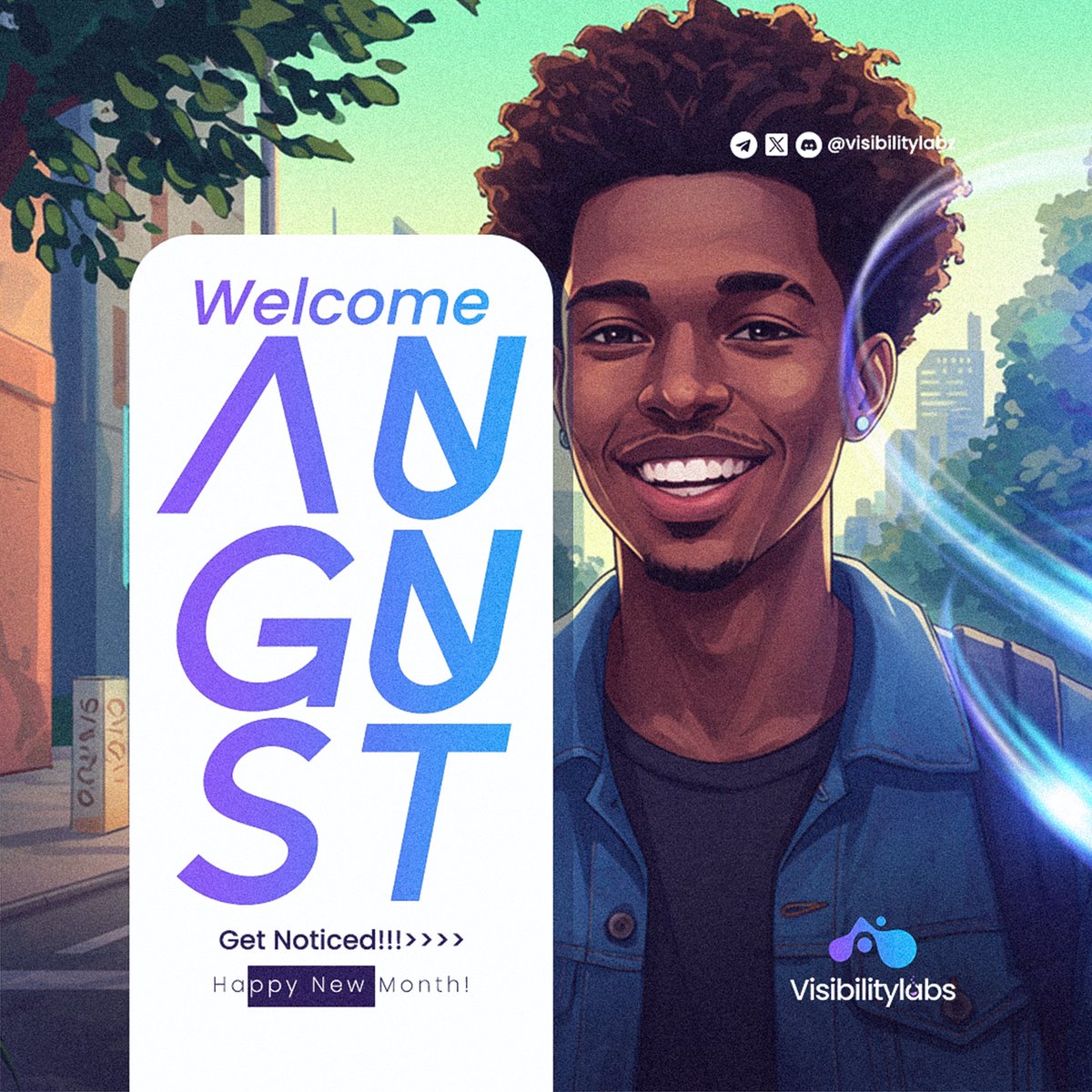 GM AUGUST 🪩✨

New month. New vibe.
Same mission: Make your brand hotter than your ex’s rebound.

We aren't just marketing.
We’re doing Main Character Energy for businesses that want to be seen, heard, and paid.

Visibility isn’t optional.
It’s the whole game.

#VisibilityLabs