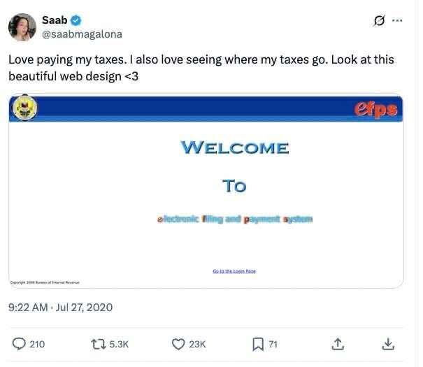 CodeEatTravelPB's tweet image. When your tax money goes to a website built in 1998 and never updated. Truly a masterpiece of government aesthetics. 💻✨🫠 #WebDesignThrowback #CodeMemes  #DevelopersFun #HappyFriday #CodeEatTravelRepeat