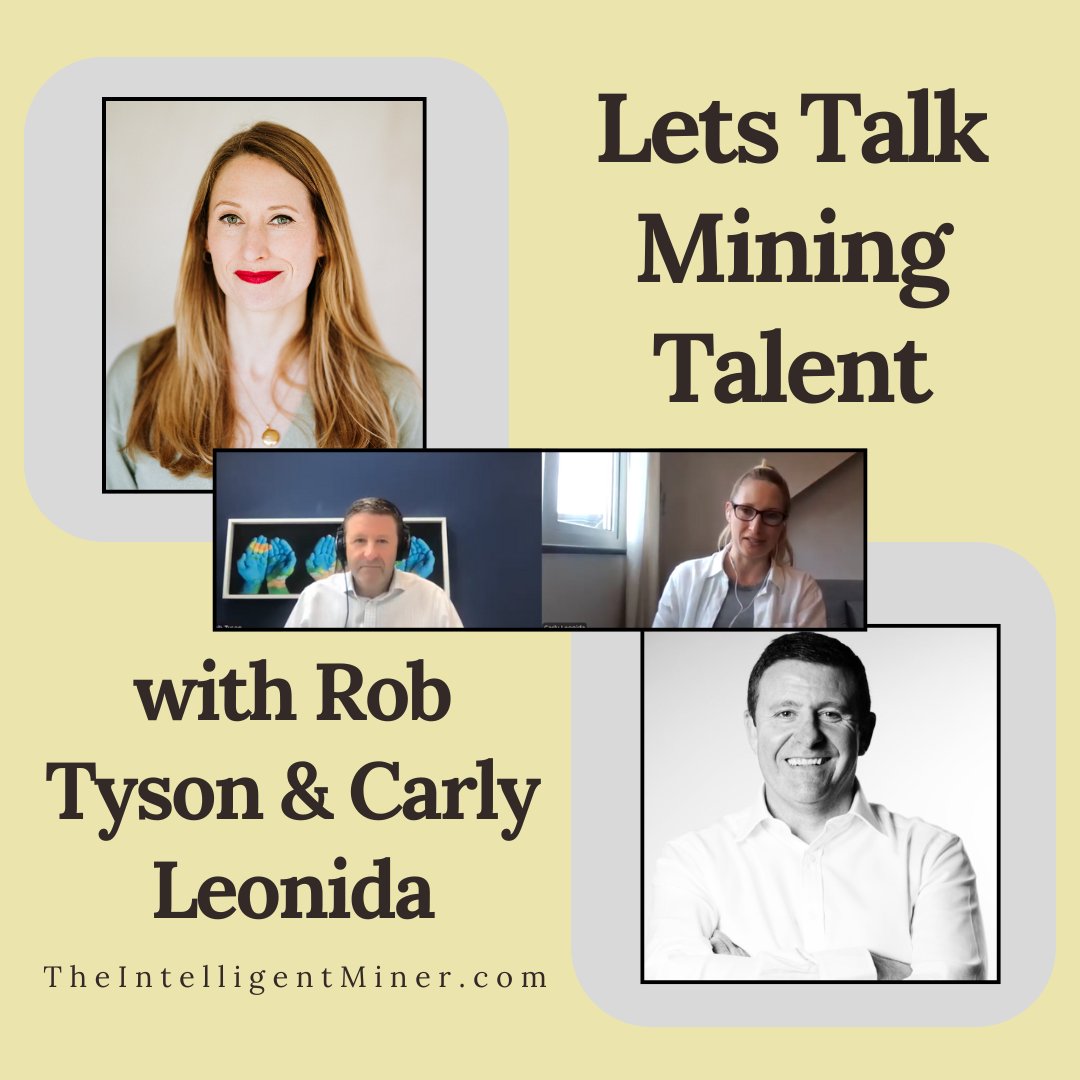 TheIntelligentMiner (@theintelminer) on Twitter photo 🎙️ New Podcast Special Out Now!
We’re joined by Dig Deep podcast's Rob Tyson for an unmissable conversation with <a href="/CarlyLeonida/">Carly Leonida</a> on the current landscape of hiring in the mining sector.
🎧 Click below to listen
tinyurl.com/4vzjdvnt 🎙️ New Podcast Special Out Now!
We’re joined by Dig Deep podcast's Rob Tyson for an unmissable conversation with <a href="/CarlyLeonida/">Carly Leonida</a> on the current landscape of hiring in the mining sector.
🎧 Click below to listen
tinyurl.com/4vzjdvnt