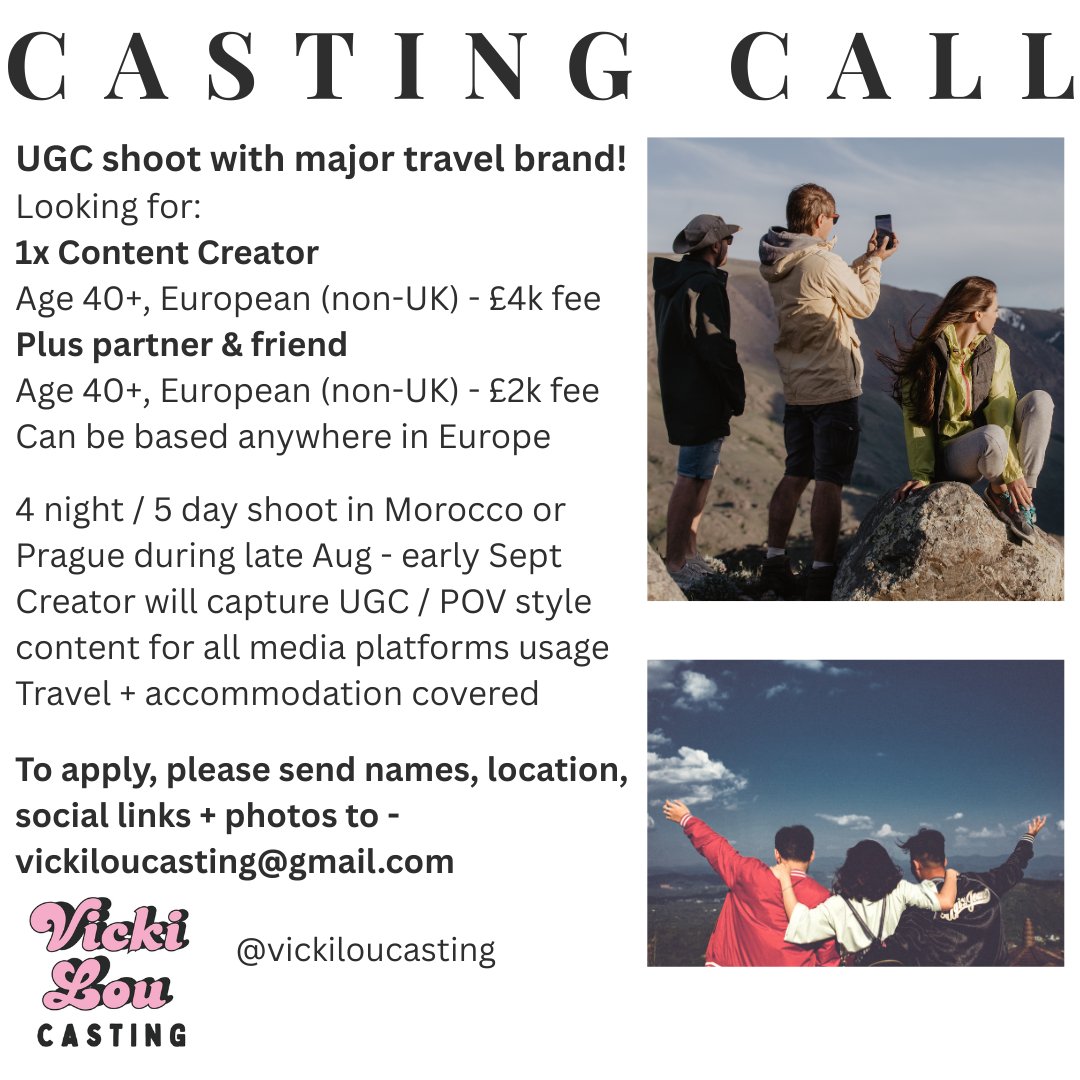 Vicki Lou Casting tweet media