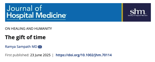 Ramya Sampath, MD (@ramyasampathmd) on Twitter photo On being a clinician and a patient, witnessing from both sides how much our words and our time with patients matter. <a href="/JHospMedicine/">Journal of Hospital Medicine</a>
Grateful for the wisdom of <a href="/LisaSandersmd/">Lisa Sanders MD</a> <a href="/annareisman/">Anna Reisman</a> and Dr. Sharon Ostfeld-Johns 🙏🏾 <a href="/YaleIMed/">Yale Internal Medicine</a> <a href="/TradIMYale/">Yale IM Traditional Residency Program</a> On being a clinician and a patient, witnessing from both sides how much our words and our time with patients matter. <a href="/JHospMedicine/">Journal of Hospital Medicine</a>
Grateful for the wisdom of <a href="/LisaSandersmd/">Lisa Sanders MD</a> <a href="/annareisman/">Anna Reisman</a> and Dr. Sharon Ostfeld-Johns 🙏🏾 <a href="/YaleIMed/">Yale Internal Medicine</a> <a href="/TradIMYale/">Yale IM Traditional Residency Program</a>