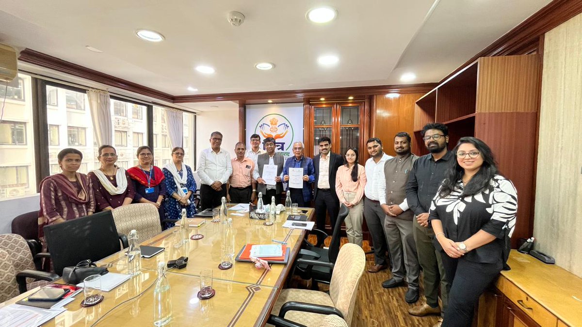 <a href="/PahleIndia/">Pahlé India Foundation</a> and the Maharashtra Institute for Transformation (MITRA), Government of Maharashtra, signed a Memorandum of Understanding (MoU) to collaborate on district-level research for estimating District Gross Domestic Product (DGDP), contributing to the state's goal of