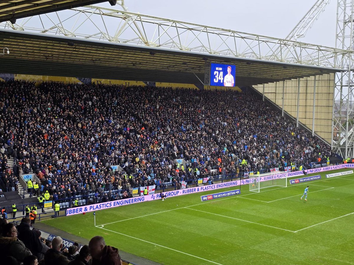 JonathanCook09's tweet image. Big away end at PNE coming up #itfc