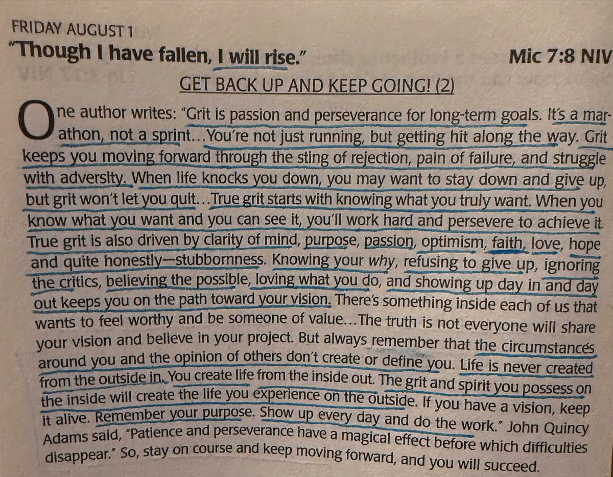 scgore0609's tweet image. “Life is never created from the outside in.  You create life from the INSIDE out.”  #spendtimewithGod #rememberyourpurpose #itsamarathon #GRIT #showupandwork
