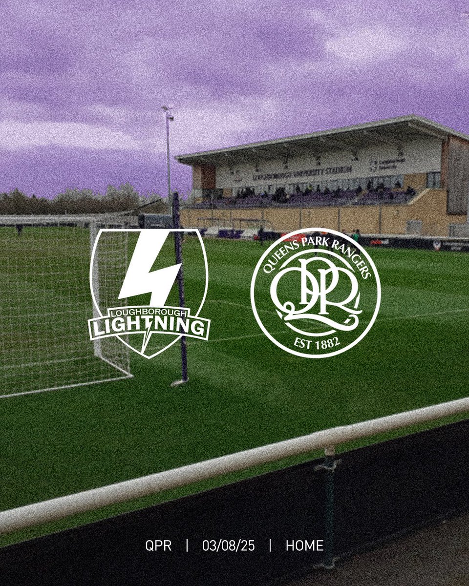 (C) Loughborough Lightning Football (@lightningfootbl) on Twitter photo ๐ก๐๐ซ๐ง ๐จ๐ฃ ๐ก
We face <a href="/QPRWFC/">QPR FC Women</a> this Sunday in our 5th pre season friendly of the campaign.
๐Holywell 4 LE11 3QF, Free Entry
#lightningstrikes ๐ก๐๐ซ๐ง ๐จ๐ฃ ๐ก
We face <a href="/QPRWFC/">QPR FC Women</a> this Sunday in our 5th pre season friendly of the campaign.
๐Holywell 4 LE11 3QF, Free Entry
#lightningstrikes