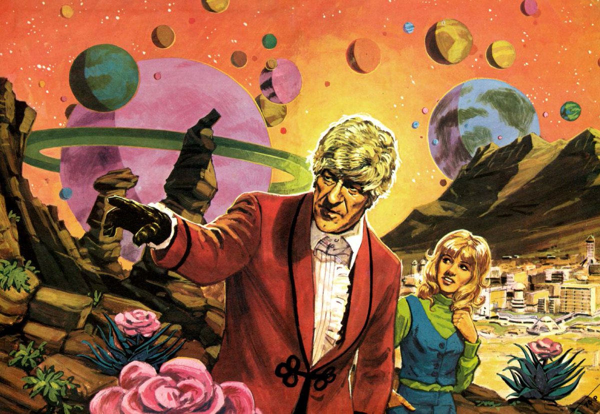 From the 1974 Doctor Who Annual #DoctorWho #DrWho