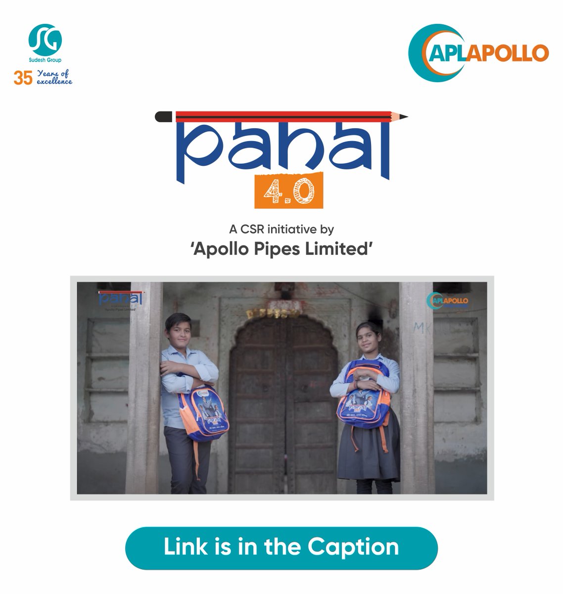 Little contributions, big impact: That's the story of our #Pahal initiative. Solving grassroot problems that change the world, one student at a time. Here's to building a future where no child is left behind!

To know more about Pahal 4.0, visit: youtu.be/IVG-Oc_RFKc?fe…