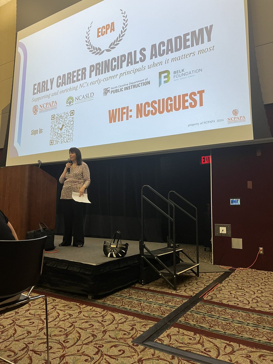 Great day yesterday at the ECPA through @NCPrincipal!
Honored to learn from the legendary <a href="/PrincipalKafele/">Principal Kafele</a> — his message about a principal’s instructional value to teachers was powerful.
Left inspired to keep showing up, serving, and leading with purpose. #PrincipalLeadership