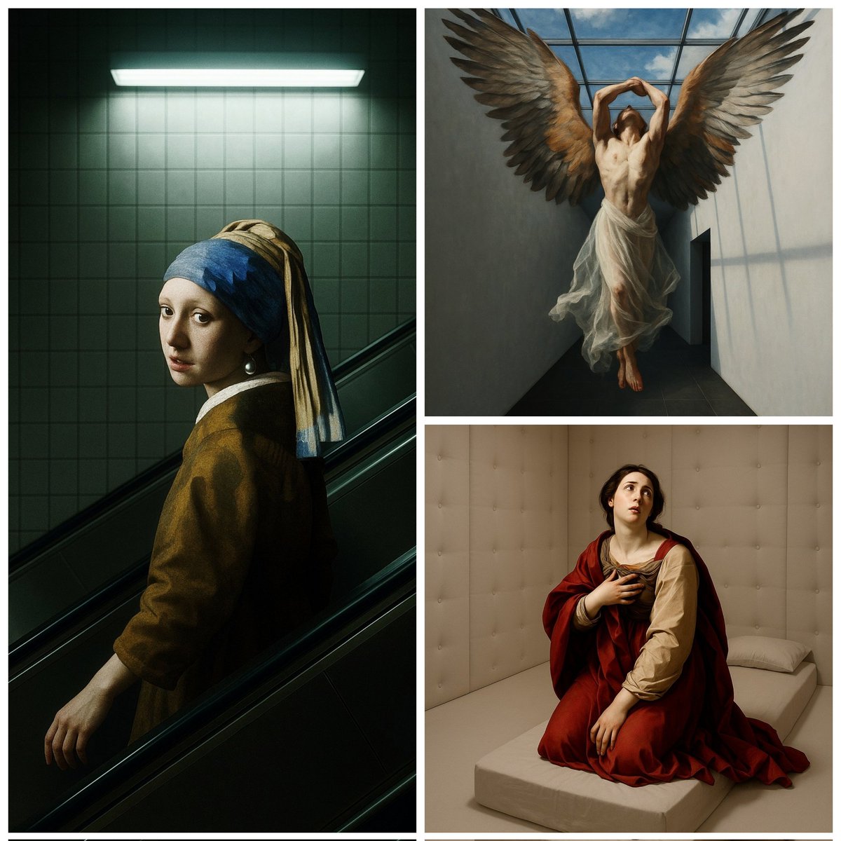 The Displaced ❤️
Lux Mundi series..

Minted on <a href="/objktcom/">objkt</a> three new 1/1 pieces from The Displaced collection:

~Transitus
~Elevatio
~Claustrum

They’ll be listed tomorrow at 19:00 UTC.
Until then, offers near floor price will be considered ❤️

lost souls..