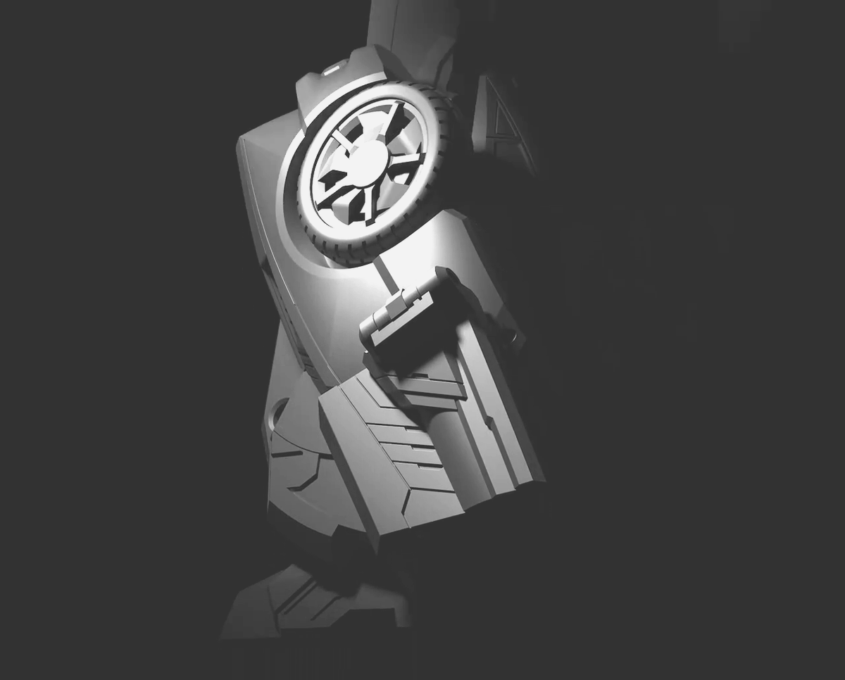 SDGW_braindump's tweet image. tried my hand at messing with contrast settings
it&apos;s blue cop!