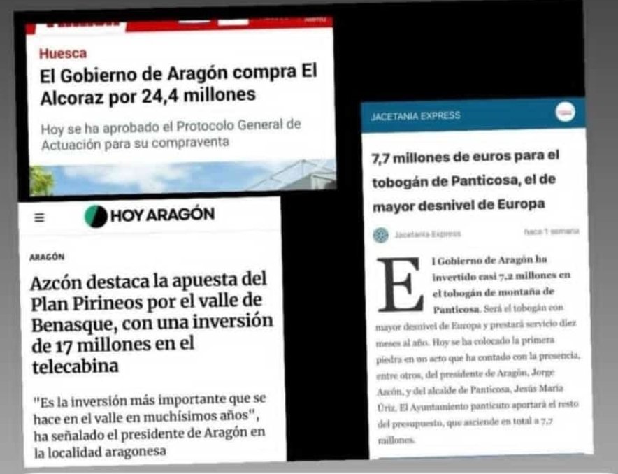 Para sanidad, educación o vivienda no hay, pero para estos imprescindibles y necesarios dispendios, siempre hay...