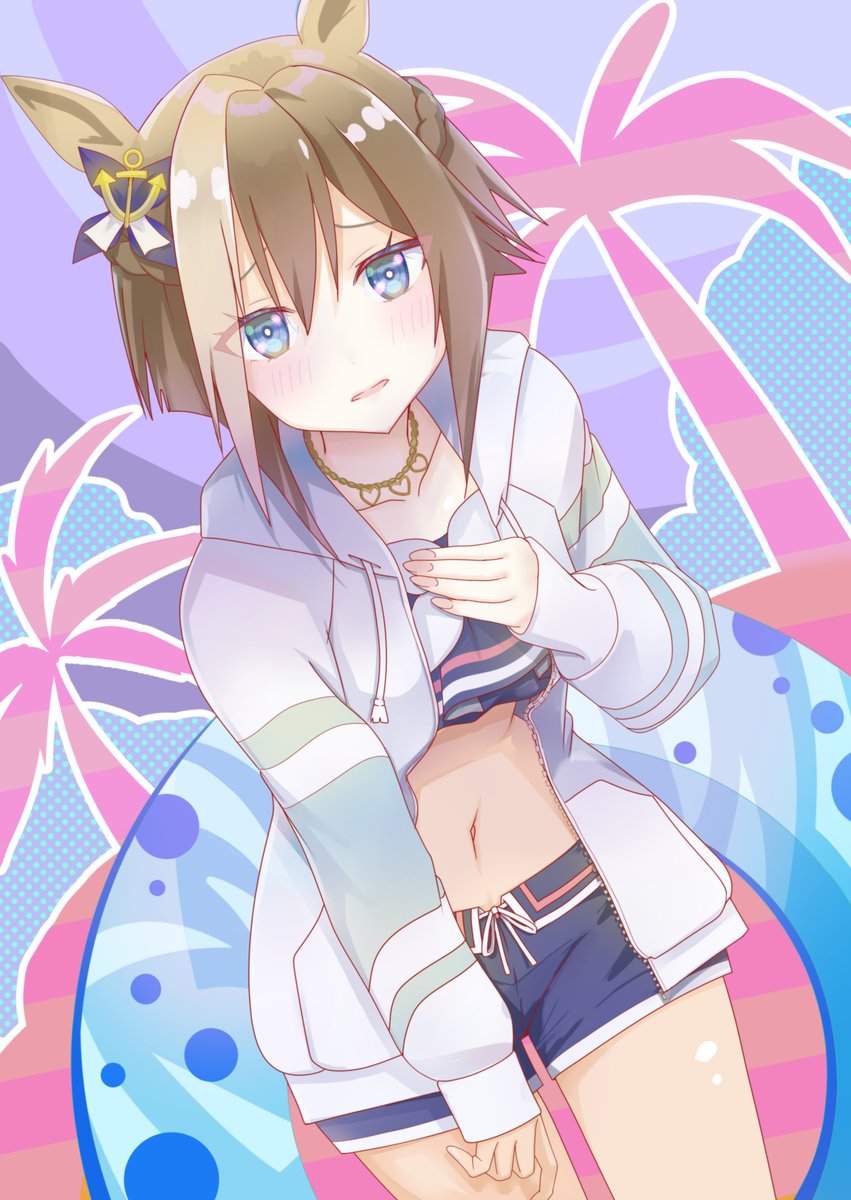 RT @0niq029: 水着シュヴァルグラン（ウマ娘）描きました #ウマ娘