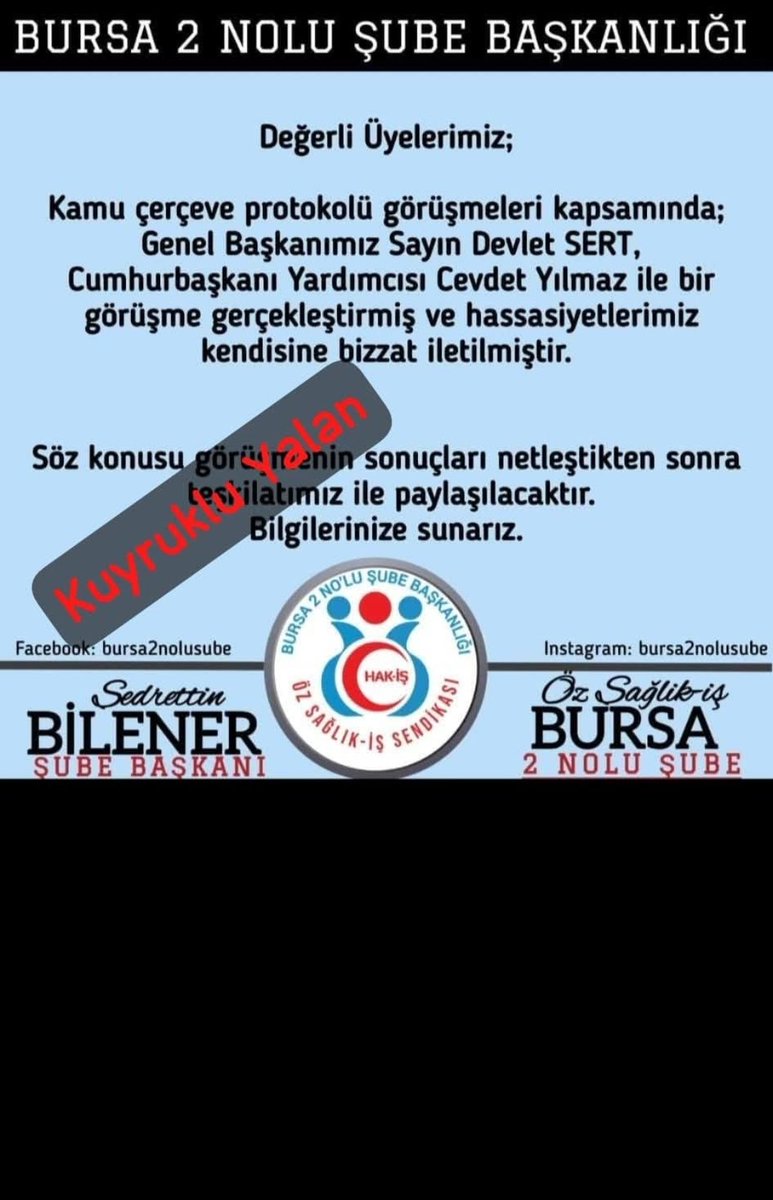 olugozgur's tweet photo. Yaklaşık 8 aydır devam eden K,Ç,P sürecinde yoktular...

Alanlarda yoktular, eylemlerde yoktular, Grev kararında yoktular.

Ama yalan da varlar. 
İşçiyi sömürmek de varlar. 
En kötü sözleşmede varlar. 
İşçinin geriye dönük haklarını yemekte Varlar.
Afrika'da Yamyam iş Sendikası olarak Varlar. 

Ama emekçinin yanında hiçbir zaman olmadılar ve olmayacaklar. 
Bildikleri en güzel şey algı ve yalan bir de korku ve baskı...

Kimden bahsediyorum! 
Hak İş sendikasına bağlı, Öz Yalan iş sendikasından, bahsediyorum.