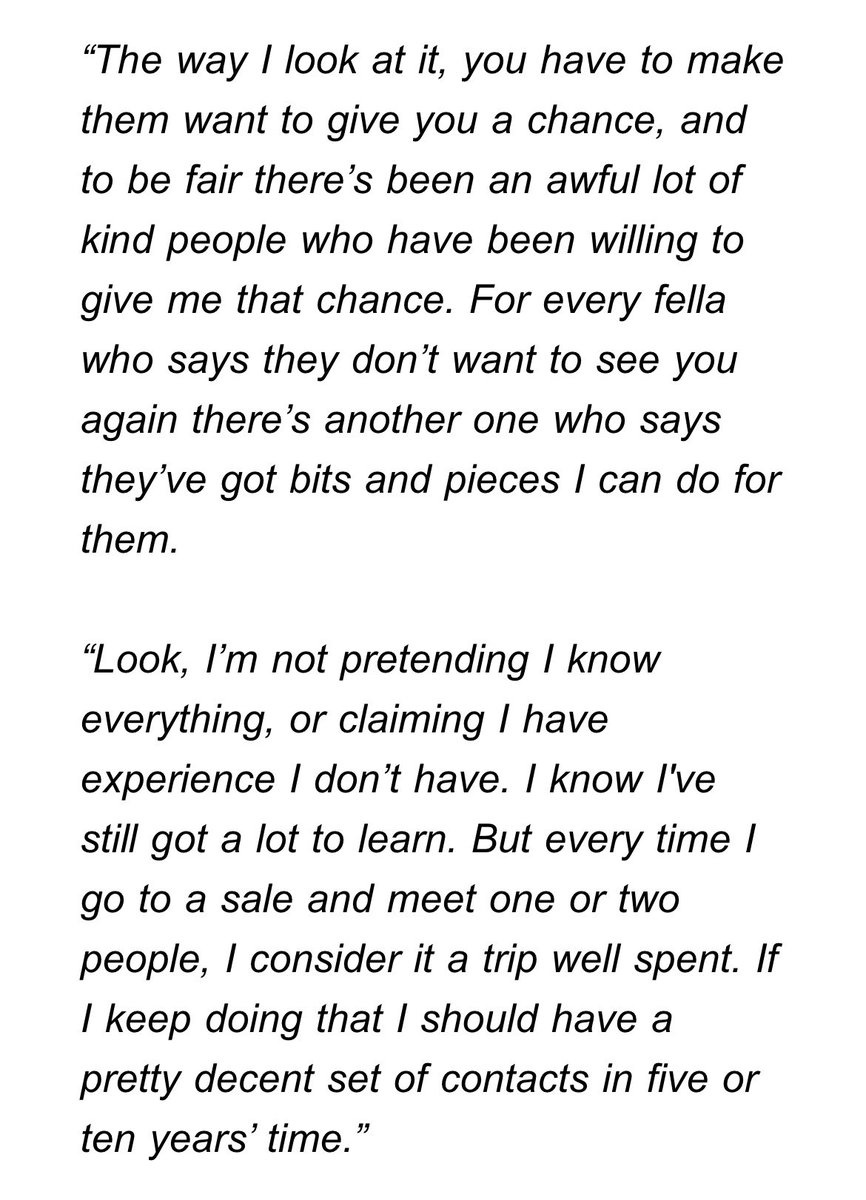 Thanks to <a href="/rpbloodstock/">Racing Post Bloodstock</a> for there article in Martin Stevens Good Morning Bloodstock this morning,Very honored to have been interviewed

Phone is always on,I will be active <a href="/GoffsUK/">Goffs UK</a> next month 
Get in touch 📞📞