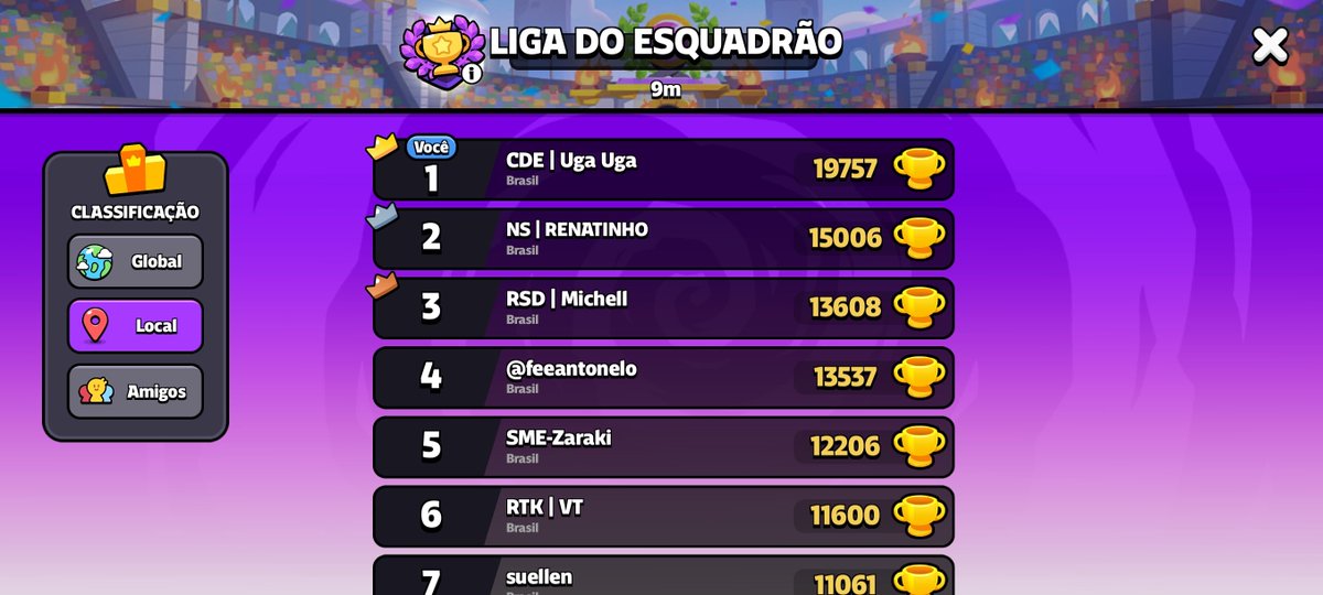UgaUgaSB (@ugaugasb) on Twitter photo Top 2 global e Top 1 BR 🇧🇷🌎
Agora o foco é outro, em breve estarei participando dos melhores campeonatos de SB, em busca de novas conquistas pessoais e para <a href="/CDE_SB/">Corvos de Execução</a> ❤️ Top 2 global e Top 1 BR 🇧🇷🌎
Agora o foco é outro, em breve estarei participando dos melhores campeonatos de SB, em busca de novas conquistas pessoais e para <a href="/CDE_SB/">Corvos de Execução</a> ❤️