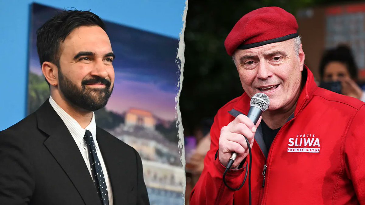 FAKE NYC MAYOR POLL FUNDED BY MAMDANI BACKERS !

New poll that has Mamdani winning mayor race with 50% of the vote was funded by his own supporters and backers. Even though it is a fake poll, <a href="/CurtisSliwa/">Curtis Sliwa</a> still obliterates Adams in it.

<a href="/naomirwolf/">Dr. Naomi Wolf. 8 NYT Bestsellers. DPhil, Poetry.</a> blows this polling fraud wide