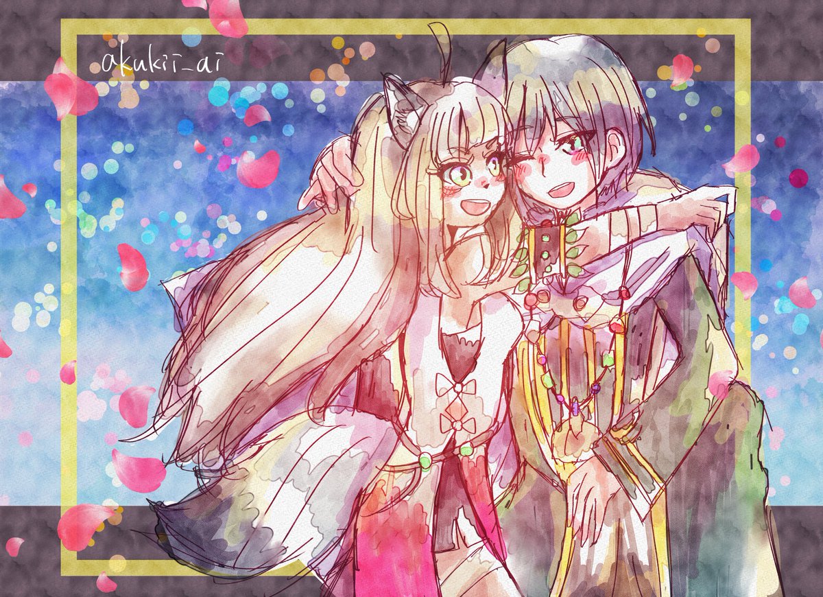 今日描いたイラスト！再会したとき、テメノスさんの顔は願望です！
#オクトラ