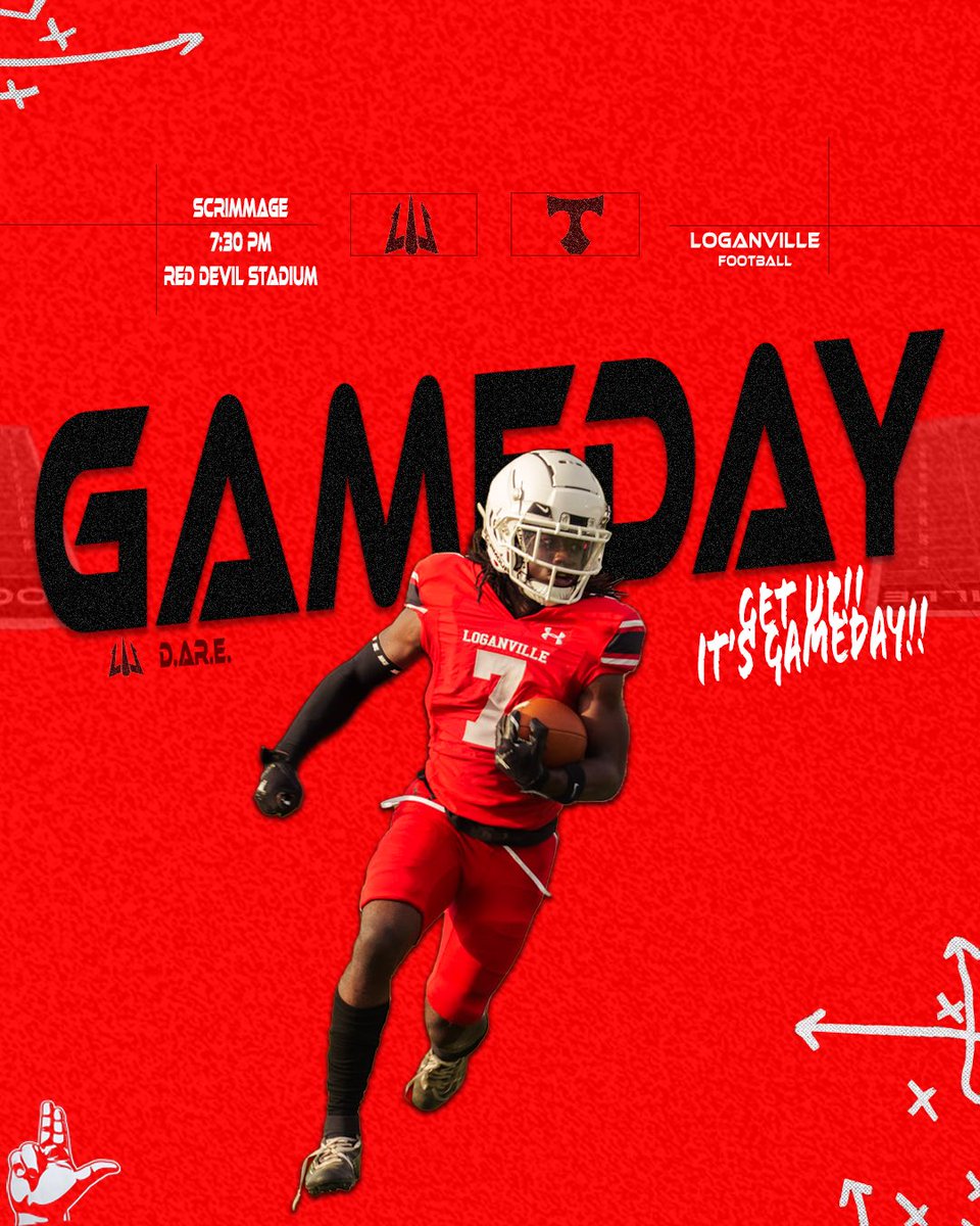 𝐈𝐭’𝐬 𝐆𝐀𝐌𝐄𝐃𝐀𝐘!!!

We made it! Come watch the Red Devils scrimmage North Oconee tonight at 7:30 p.m. at Red Devil Stadium. GoFan ticket link below!

🎟️: gofan.co/event/3799936?…

#𝐃𝐀𝐑𝐄 #𝐎𝐧𝐞𝐁𝐨𝐝𝐲𝐌𝐚𝐧𝐲𝐏𝐚𝐫𝐭𝐬 🔱👺