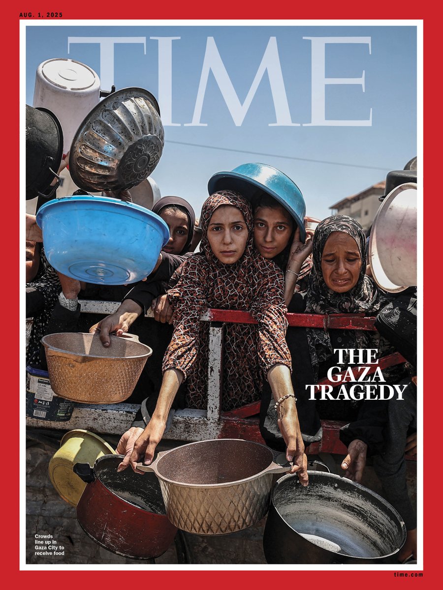 "When children are starving, the enemy is hunger." 

TIME's new cover goes inside the crisis unfolding in Gaza—and what needs to happen next ti.me/3ITGdl3

Photograph by Ali Jadallah—Anadolu/Getty Images