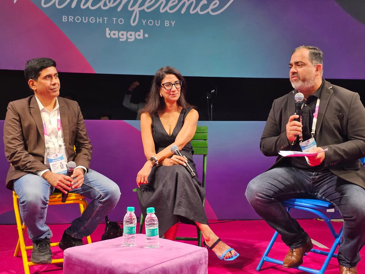 What happens when a CHRO and a CTO stop playing it safe and start asking the real questions? That’s exactly what unfolded today at TechHR India 2025, Day 2, at the Unconference Brought to You by Taggd.

#TechHRIN #FutureOfWork #TaggdAtTechHR #FutureOfHiring #TaggdTalentLab