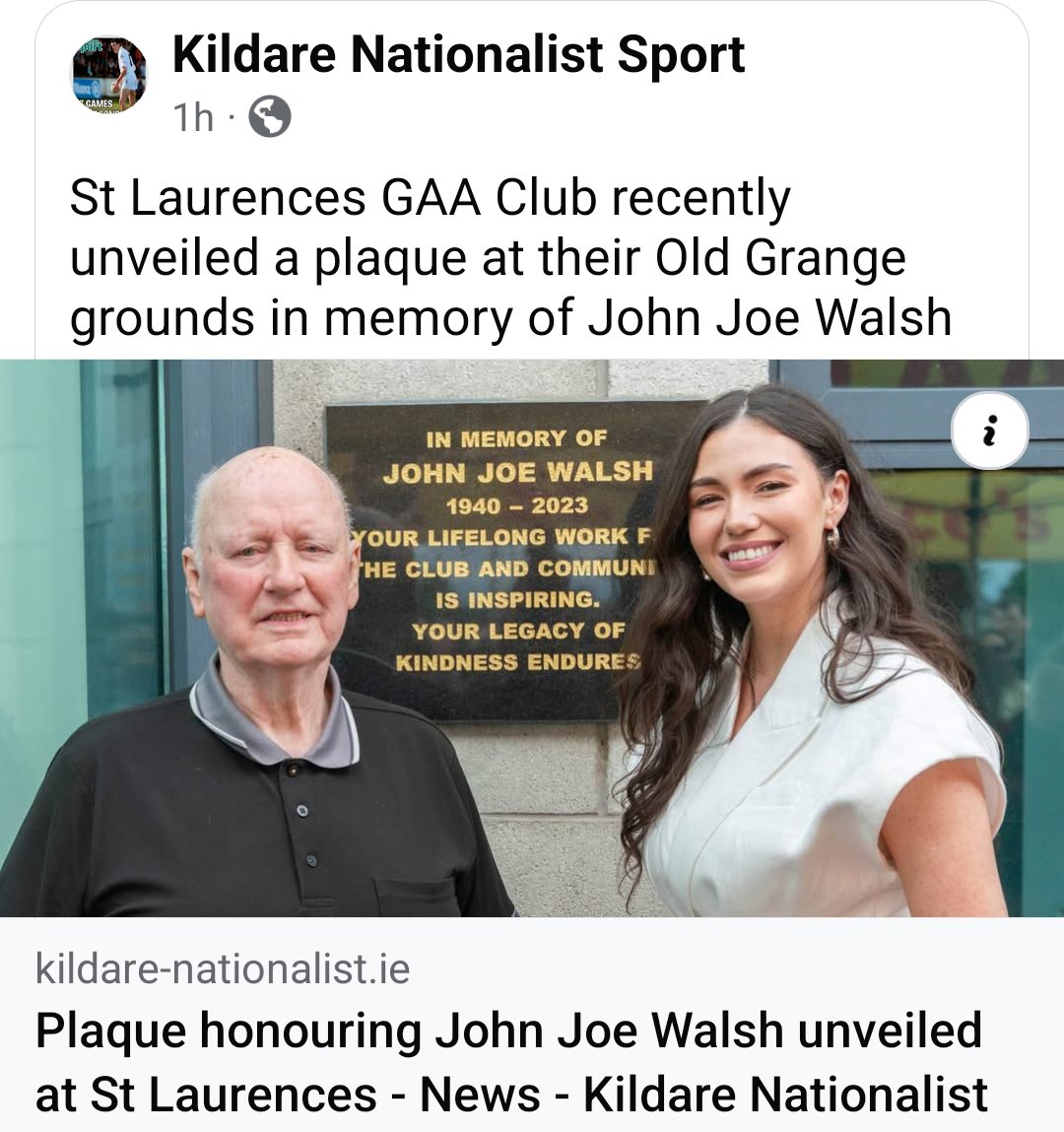 Great day of celebration and remembrance for the great John Joe, forever in our thoughts.