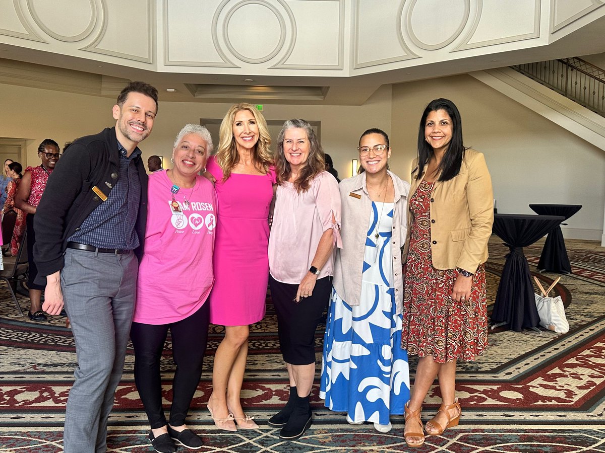Raising awareness about breast cancer screening and early detection with my friends from <a href="/RosenHotels/">Rosen Hotels & Resorts</a>. Thank you for inviting me to share my survivor story. 💗  <a href="/fox35orlando/">FOX 35 Orlando</a>