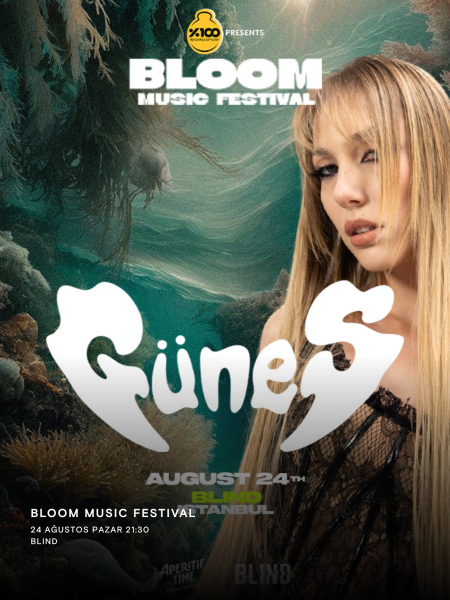 Son yılların parlayan yıldızı Güneş, 24 Ağustos'ta Bloom Music Festival kapsamında Blind sahnesinde! 🎶 ⭐

Bu festival kaçmaz diyorsan Mobilet’te yerin hazır! 🎫

#Mobilet #Sahne #Etkinlik #Kültür #Sanat #Eğlence #Konser #Müzik #BloomMusicFestival 

mobilet.com/tr/event/bloom…