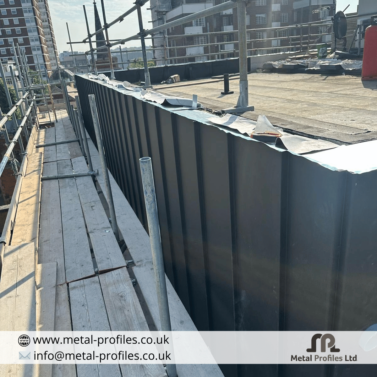 metalprofilesl's tweet image. We’ve just finished a full build-up in Shepherd’s Bush using Prefa Prefalz standing seam cladding in Black-Grey.

✅ Fire-rated insulation + fire breaks
✅ Galv. D32 substrate
✅ Clean aluminium finish

metal-profiles.co.uk

#StandingSeam #PrefaPrefalz #ConstructionUK