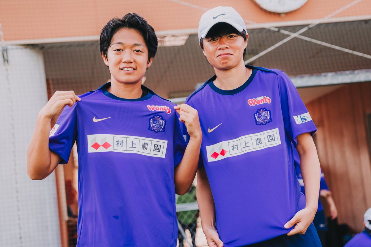 今日から新しいトレーニングウェア🆕 今季はトレーニングでも紫を着用