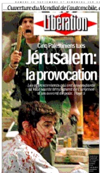 📸📰 La primera gran fake news viral contra Israel no fue en redes sociales, fue en portadas internacionales.

En septiembre de 2000, en plena Segunda Intifada, varios medios, incluido The New York Times, publicaron una foto con este pie de foto:

“Un palestino sangra después de