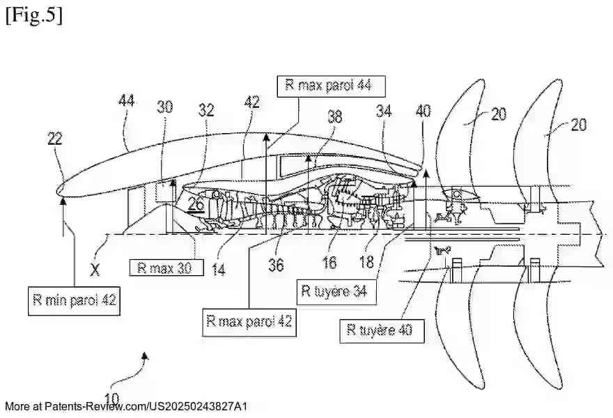 PatentPulse's tweet image. 🚀 New #PatentApplication alert: #US20250243827A1 by #GeneralElectric!

Introducing a #MultipleFlow aircraft turbine engine with innovative design.

Features a gas generator with unique geometry, optimizing a larger cold compartment compared to the hot compartment.

Stay ahead in