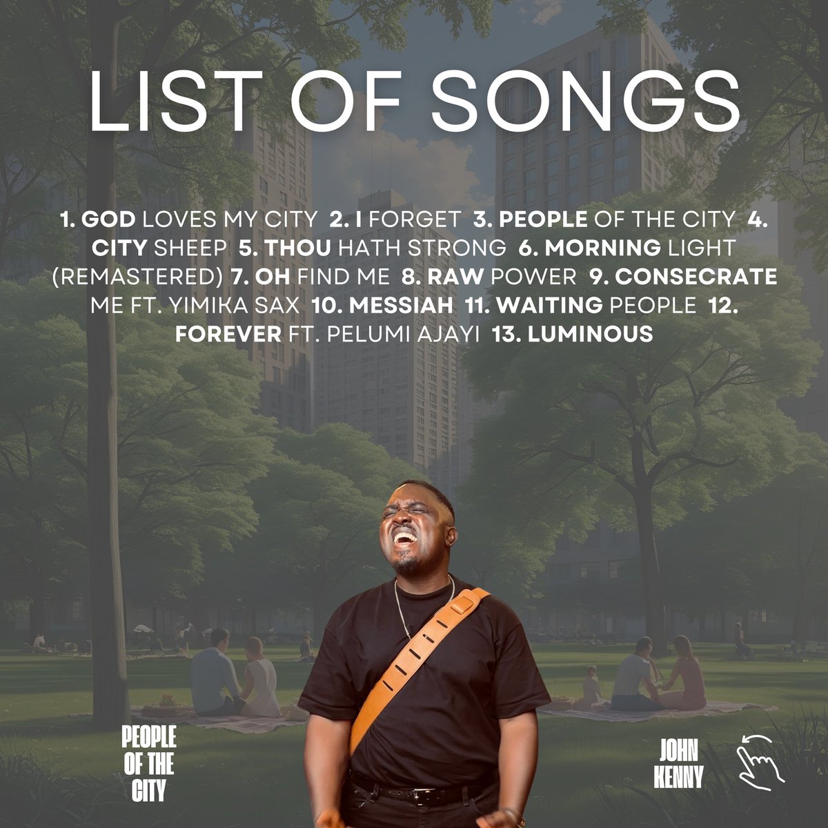 johnkennymusic's tweet photo. My new album “PEOPLE OF THE CITY” is out and you can stream it everywhere. https://t.co/YMqF9yZTfC