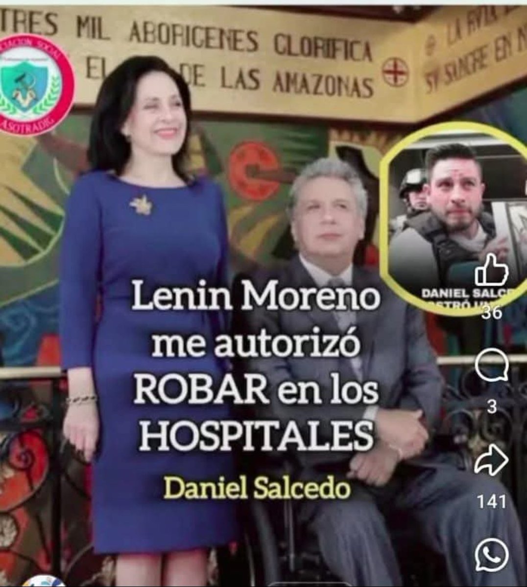 PERIODISMO DEL SUR (@oro_negro26) on Twitter photo OIGA <a href="/DanielNoboaOk/">Daniel Noboa Azin</a>
, CUANDO METES PRESO A <a href="/Lenin/">Lenรญn Moreno</a> ?? ๐ฒ๐ต๐ฒ๐ต๐ฒ๐ต๐ฒ๐ต๐ต๐ต๐ฒ๐ต๐ฒ๐ฒ๐ต OIGA <a href="/DanielNoboaOk/">Daniel Noboa Azin</a>
, CUANDO METES PRESO A <a href="/Lenin/">Lenรญn Moreno</a> ?? ๐ฒ๐ต๐ฒ๐ต๐ฒ๐ต๐ฒ๐ต๐ต๐ต๐ฒ๐ต๐ฒ๐ฒ๐ต