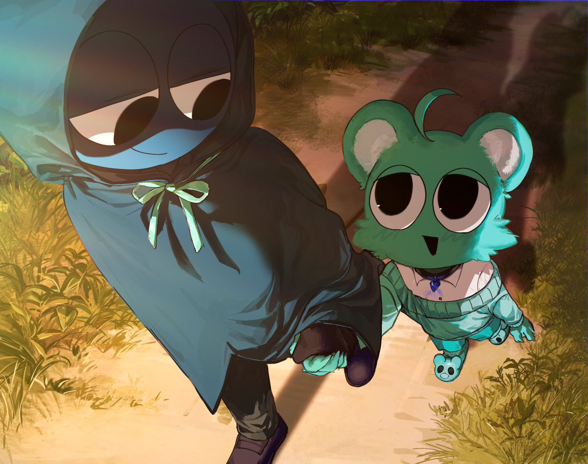 ViVi and Sky’s walk home