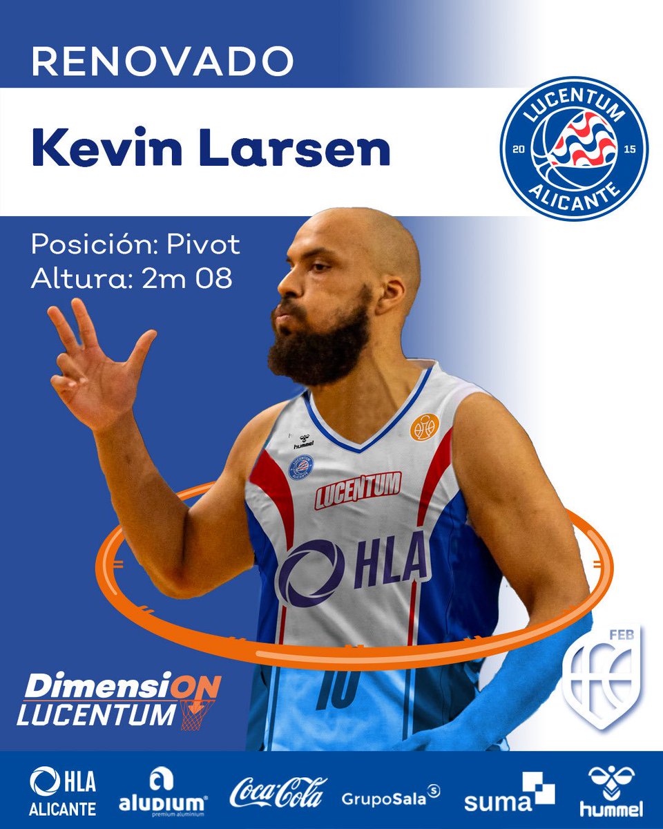 Suma y sigue…

Nuestra 5ª pieza es una realidad.

¡Bienvenido de nuevo Kevin!